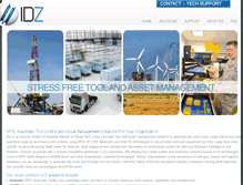 Tablet Screenshot of idztechnologies.com